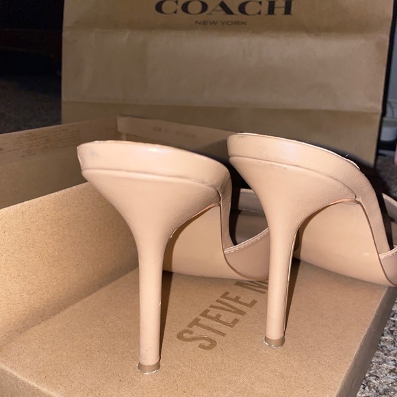 STEVE MADDEN Nude Heel Sandal Size 9 - Picture 3 of 4